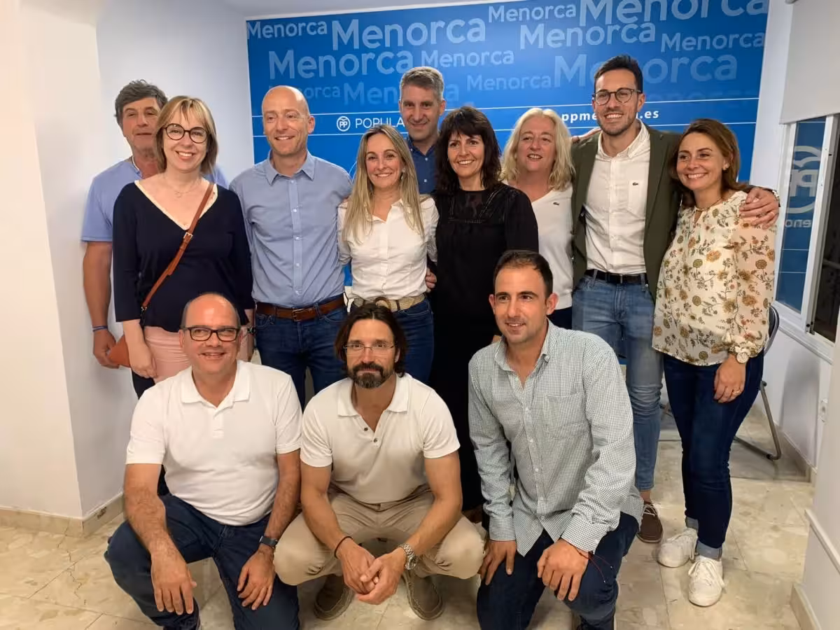 Imagen del artículo: La Junta Directiva del PP Menorca convoca el Congreso Insular para el próximo 26 de abril