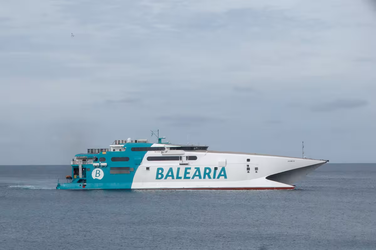 Sin fast ferry entre Mallorca y Menorca.