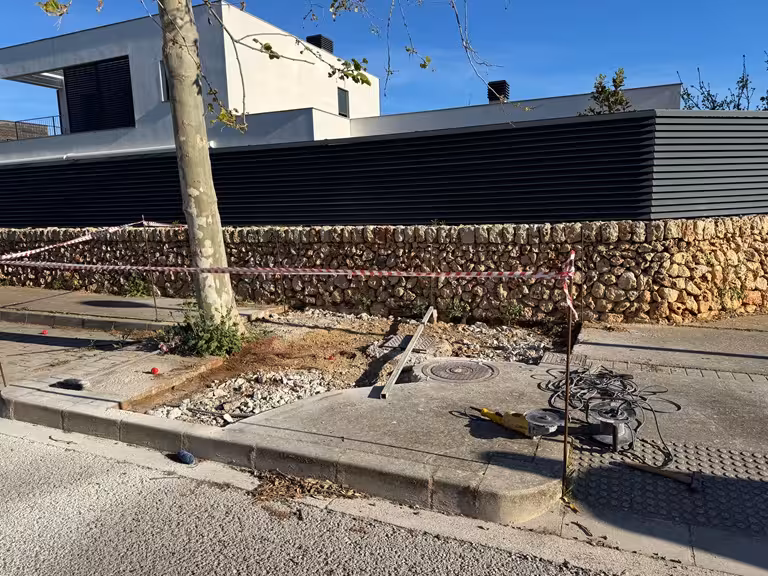 Imagen de las obras.