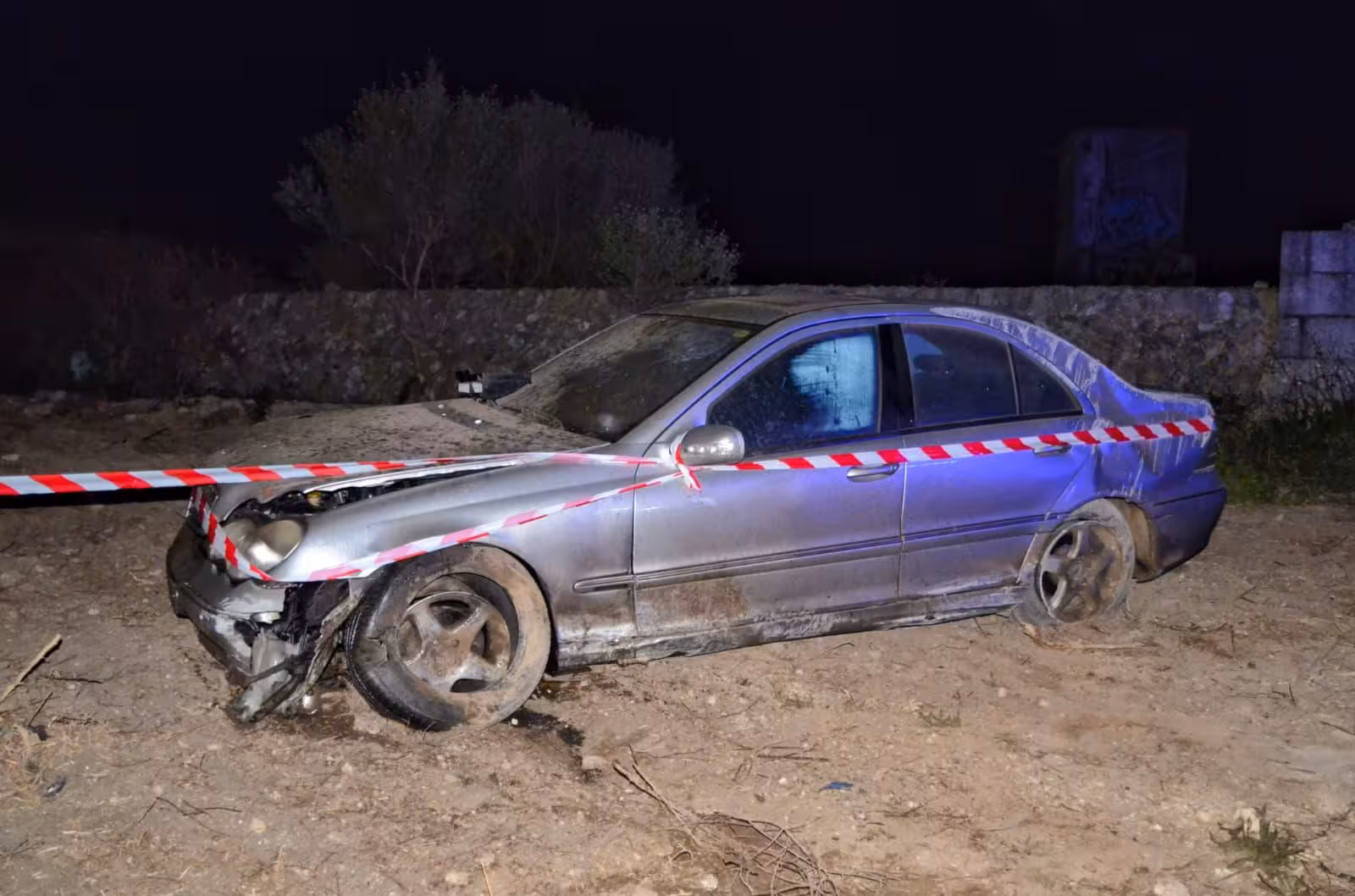 Imagen del accidente. (Foto: Sergio Moreno)