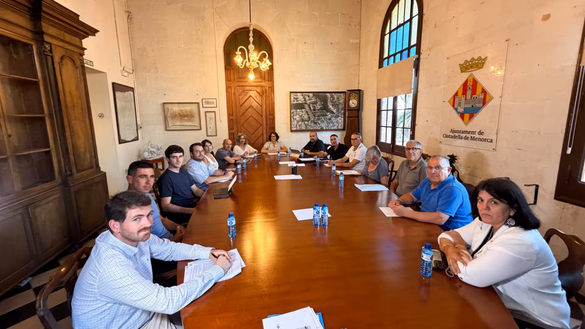 Imagen de la reunión.