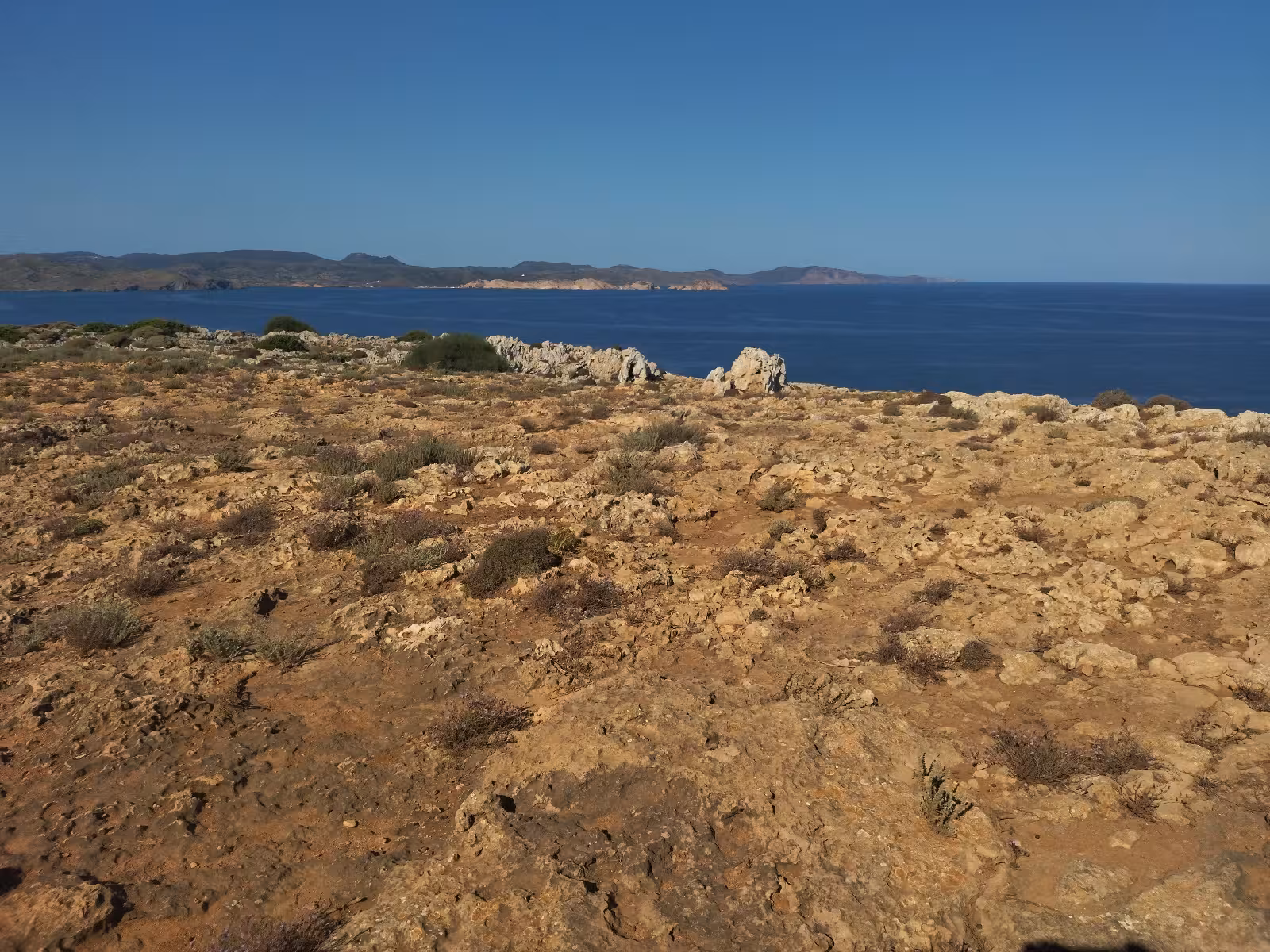 Costa de Menorca.