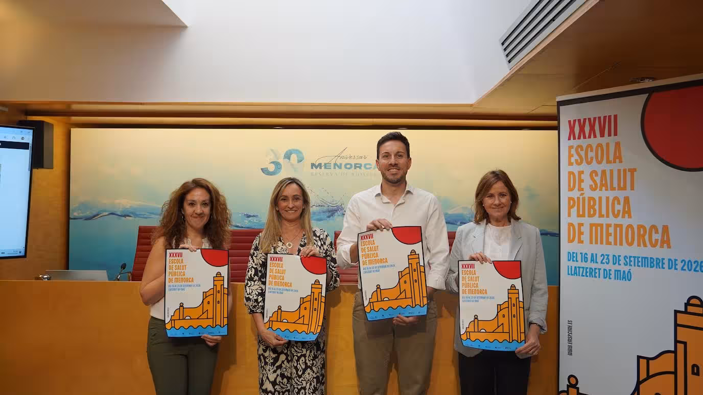 La Escola de Salut Pública de Menorca reunirá a 200 profesionales e investigadores en el Llatzeret