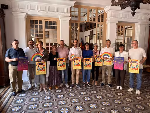 Momento de la presentación del cartel.