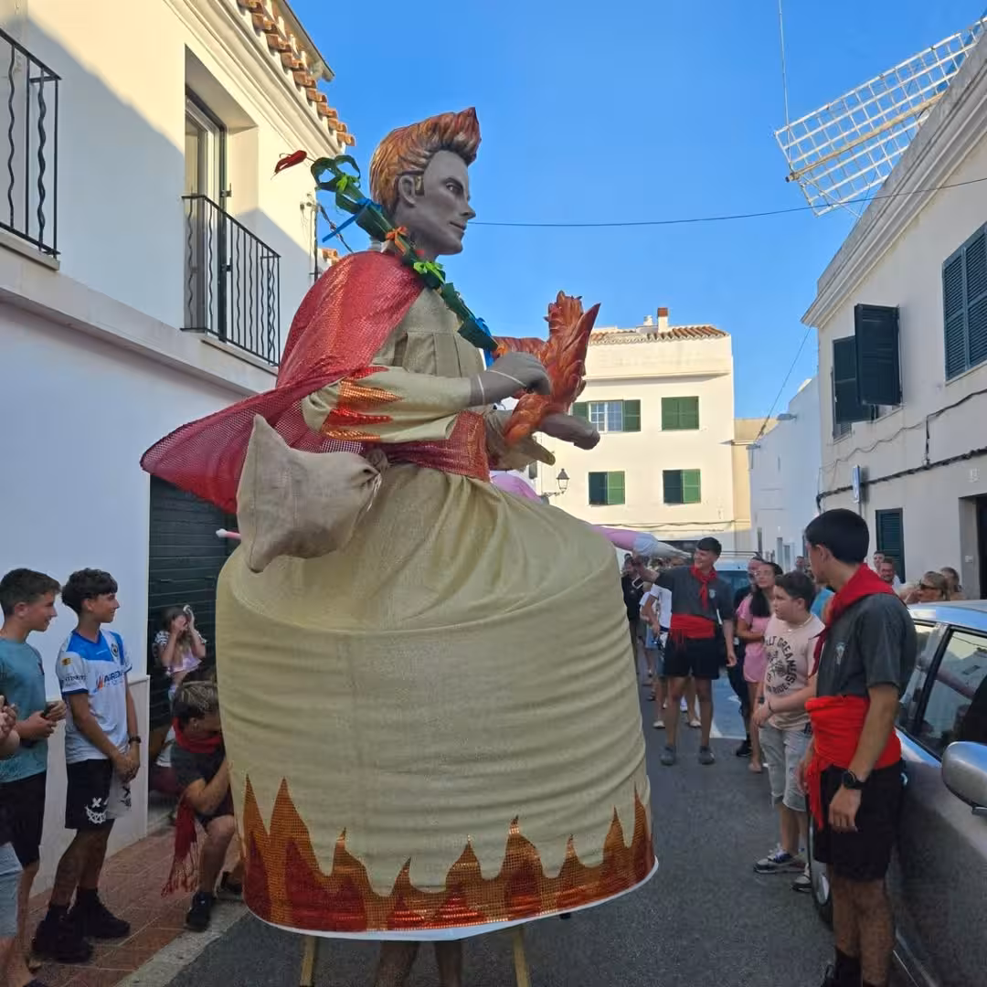Joan Flametes. (Foto: Gegants de Sant Lluís)