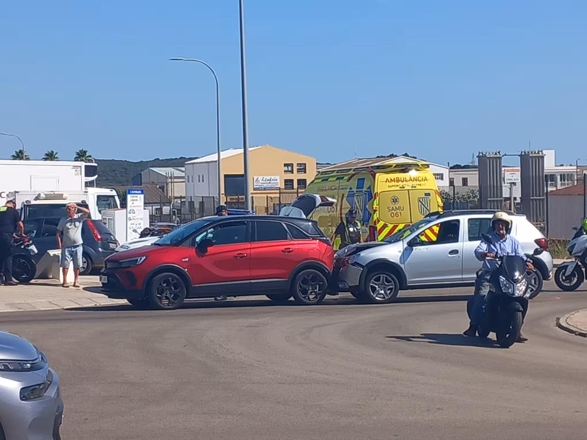 Imagen del accidente. (Foto: Toyo).