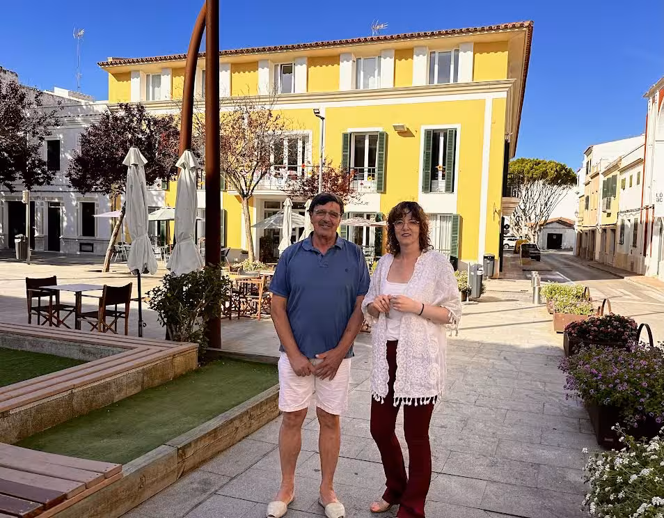 Toni Mir e Isa Allés.