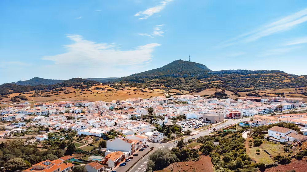 Vista de Es Mercadal.