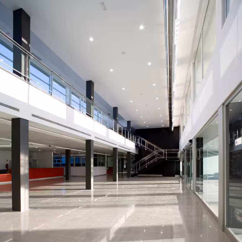 Interior del Hospital Mateu Orfila.