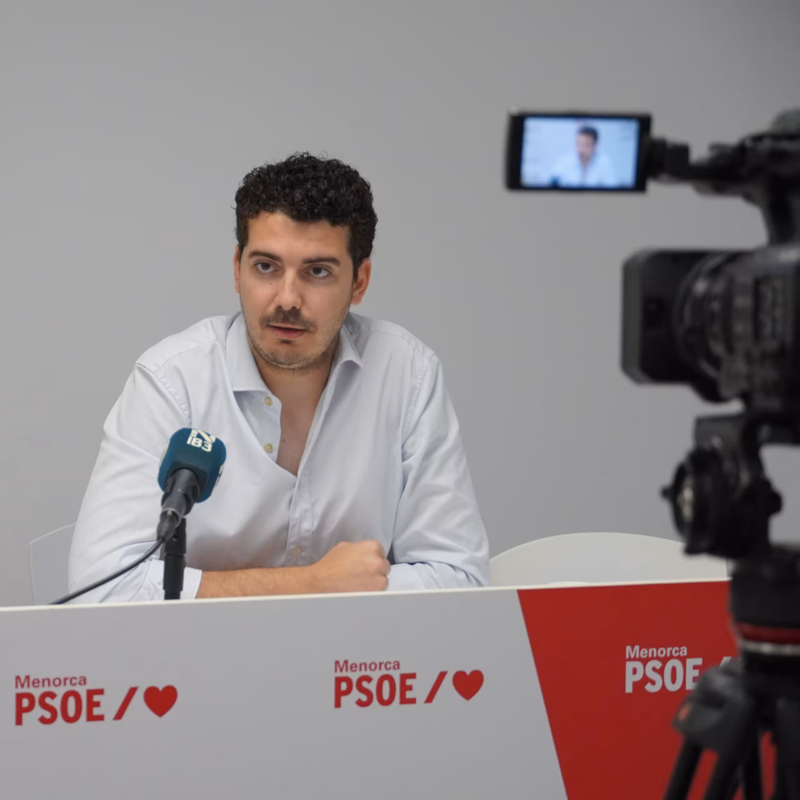 Pepe Mercadal es el candidato del PSOE al Consell. (Foto: PSOE MENORCA)