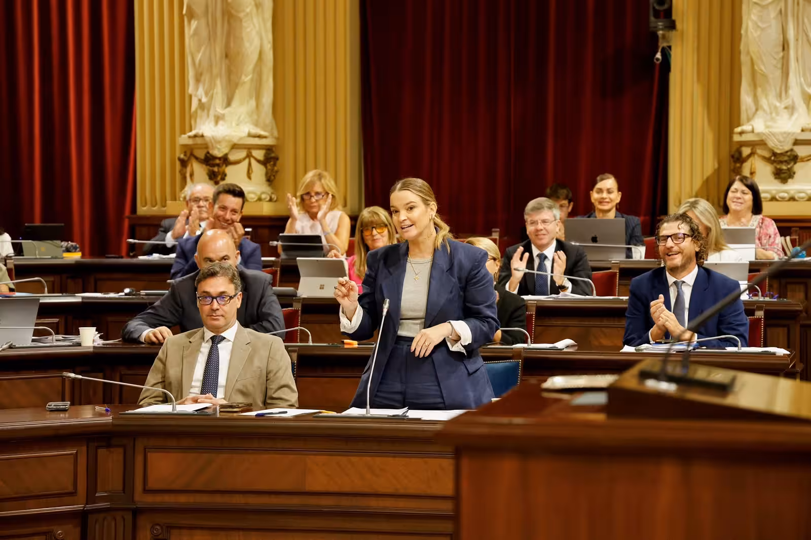 La bancada del PP y también la del PSOE han avalado la modificación de la Ley de Reserva de Biosfera. (Foto: CAIB)